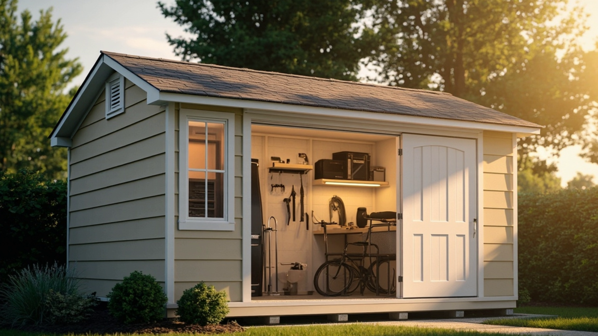 Various shed styles for San Antonio properties